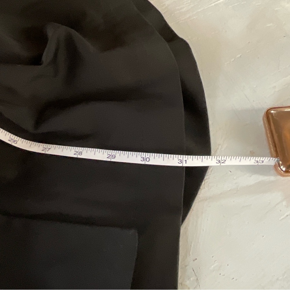 Zara Dress‎ Poplin Mini Wrap Longsleeve Pleated Black Cocktail Size XS NWOT - Picture 12 of 12